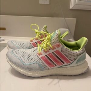 Adidas Ultraboost Women Multicolor Sneakers, Size 9
